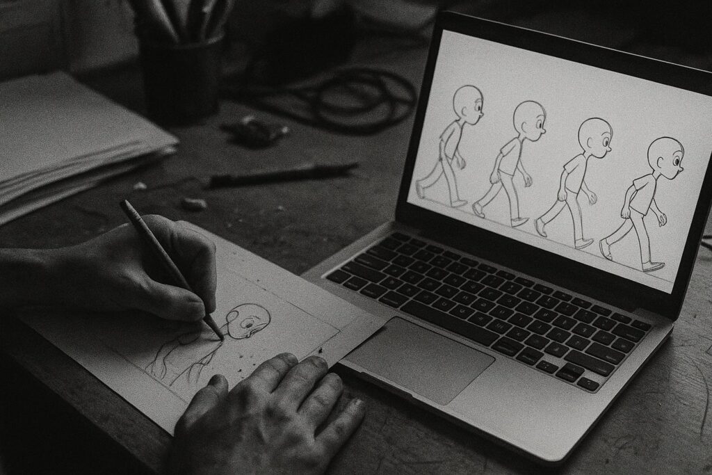 Animators turn to AI interpolation to rescue hand‑made work for giant LED displays