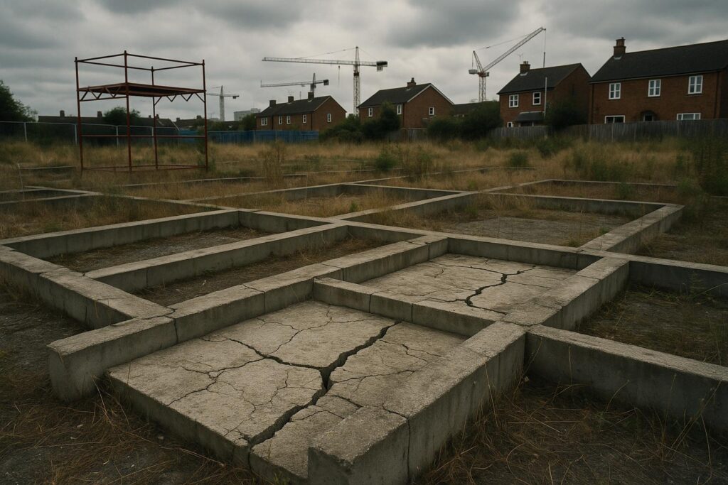 UK housing construction faces regional and regulatory headwinds despite rising project starts in 2025