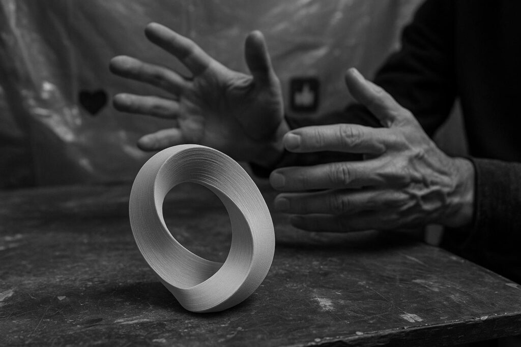 Lexiong Ying materialises the invisible routines of digital life